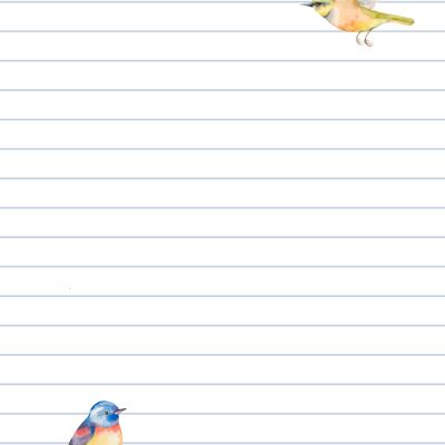 Notepad Birds