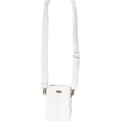 handy frottee zip white