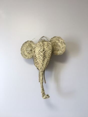 Tête d'éléphant décorative 2