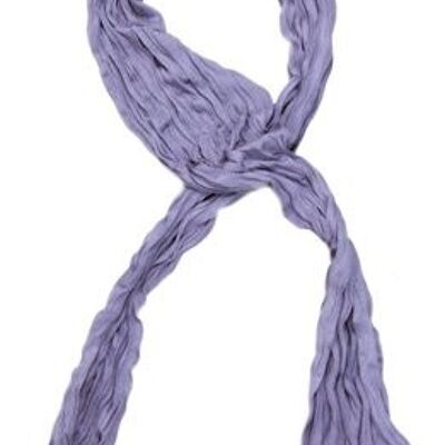 Kleine Jersey-Stof Sjaal - Lavendel (Smal - S)