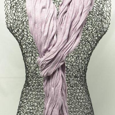 Sjaal "Uni Jersey S" roze melee