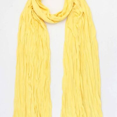 Sjaal "Uni Jersey S" geel