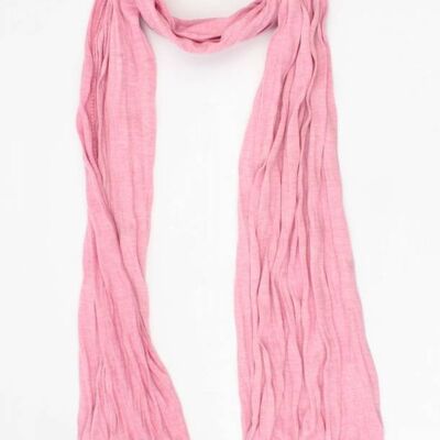 Sjaal "Uni Jersey S" melange roze