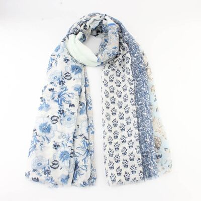 Sjaal “Cellini” blauw