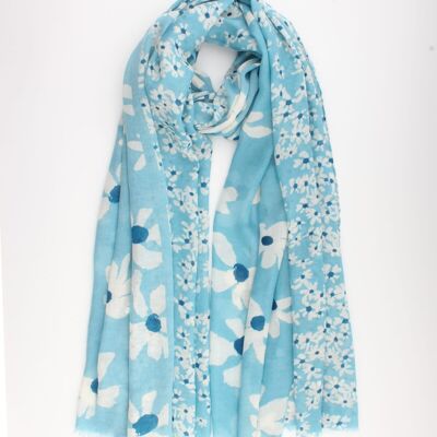 Sjaal “Precilla” blauw