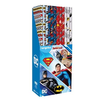 Geschenkpapier DC Super Heroes 70x200