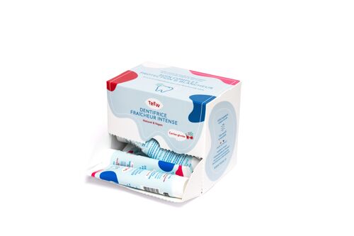 Dentifrice cerise givrée : Boite distributrice de 12