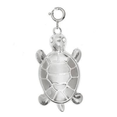 Schildkrötenanhänger Silber