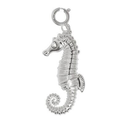 Seepferdchen Charm Silber