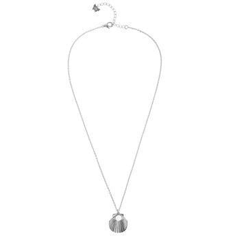 Collier Coquillage Ouvert Argent 4