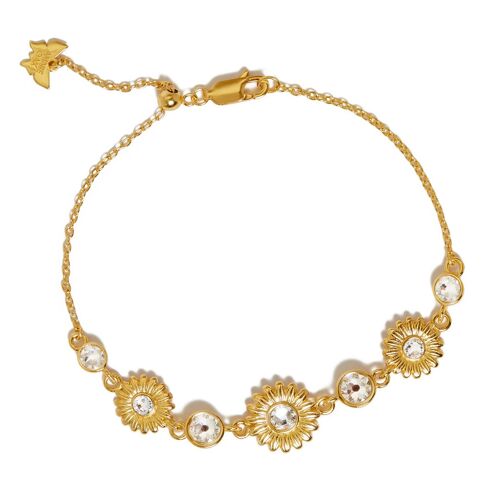 Daisy Chain Gold Bracelet