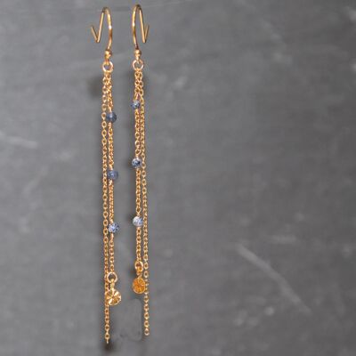 MARA Lapis Lazzuli earrings (Blue)