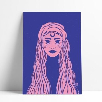 Cartel de bruja | mujer, feminismo, esoterismo, brujería