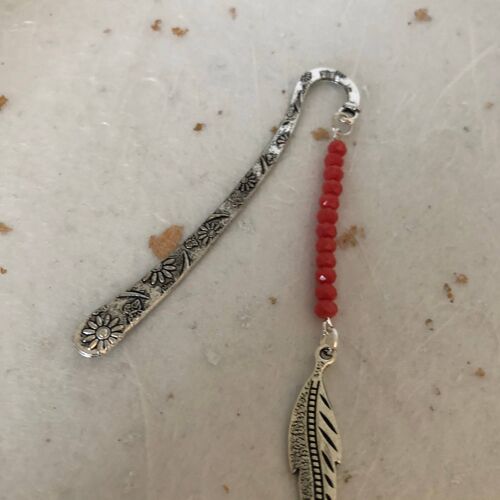 Beaded Bookmark Leaf Bookmark Beaded Leaf'''