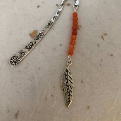 Beaded Bookmark Leaf Bookmark Beaded Leaf,,,