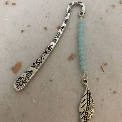 Beaded Bookmark Leaf Bookmark Beaded Leaf...