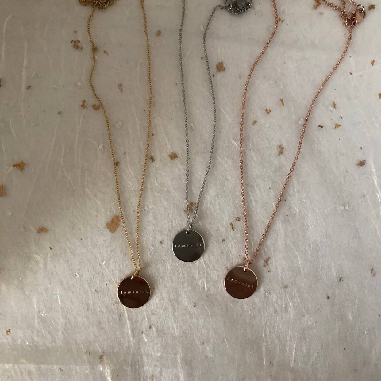 Collana femminista Empowerment Collana Collana femminista 16"