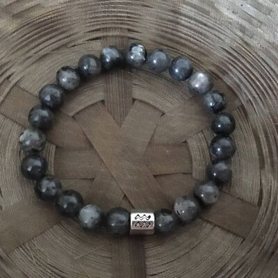 Labradorite Aquarius Star Sign Zodiac Sign Bracelet