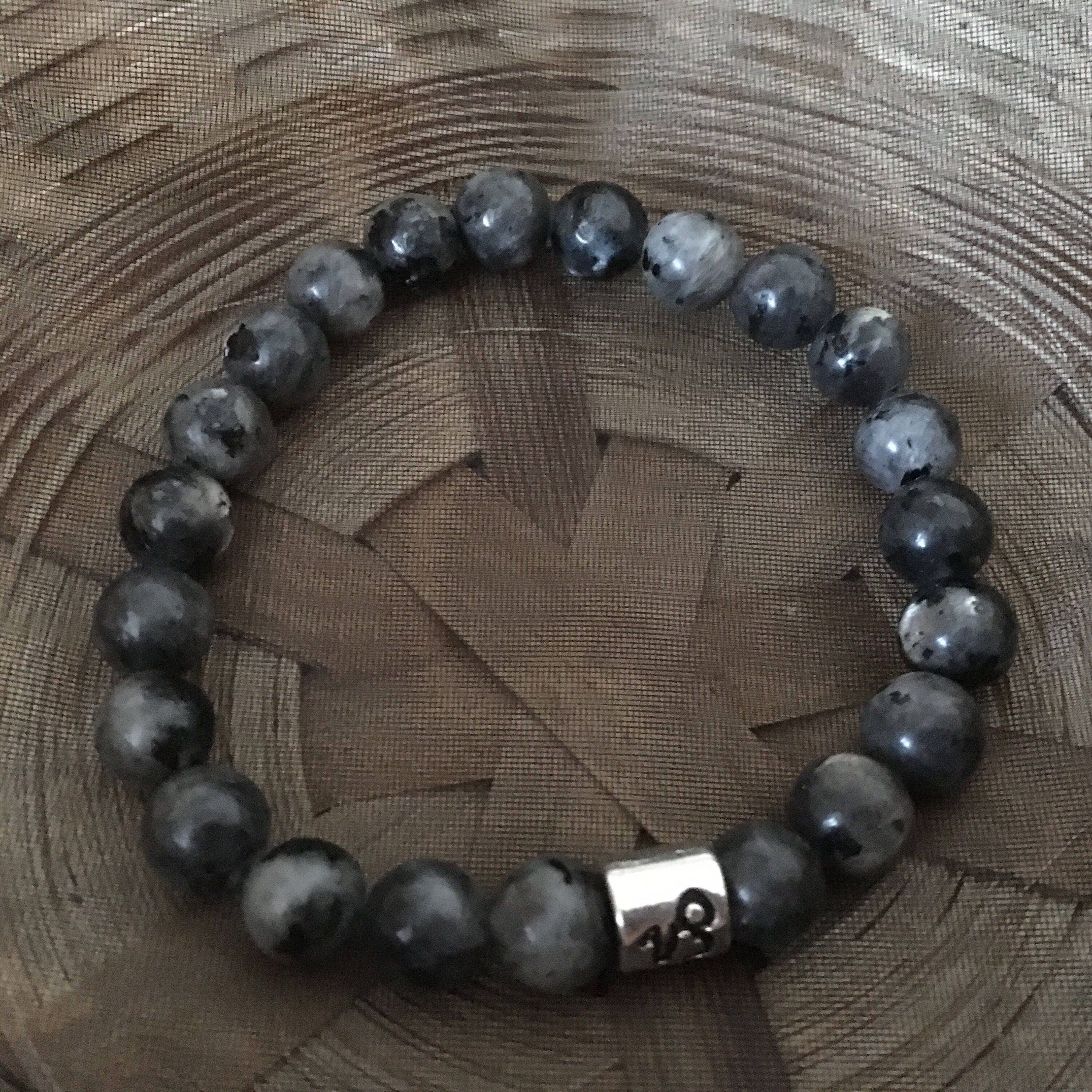 Labradorit Steinbock Sternzeichen Sternzeichen Armband