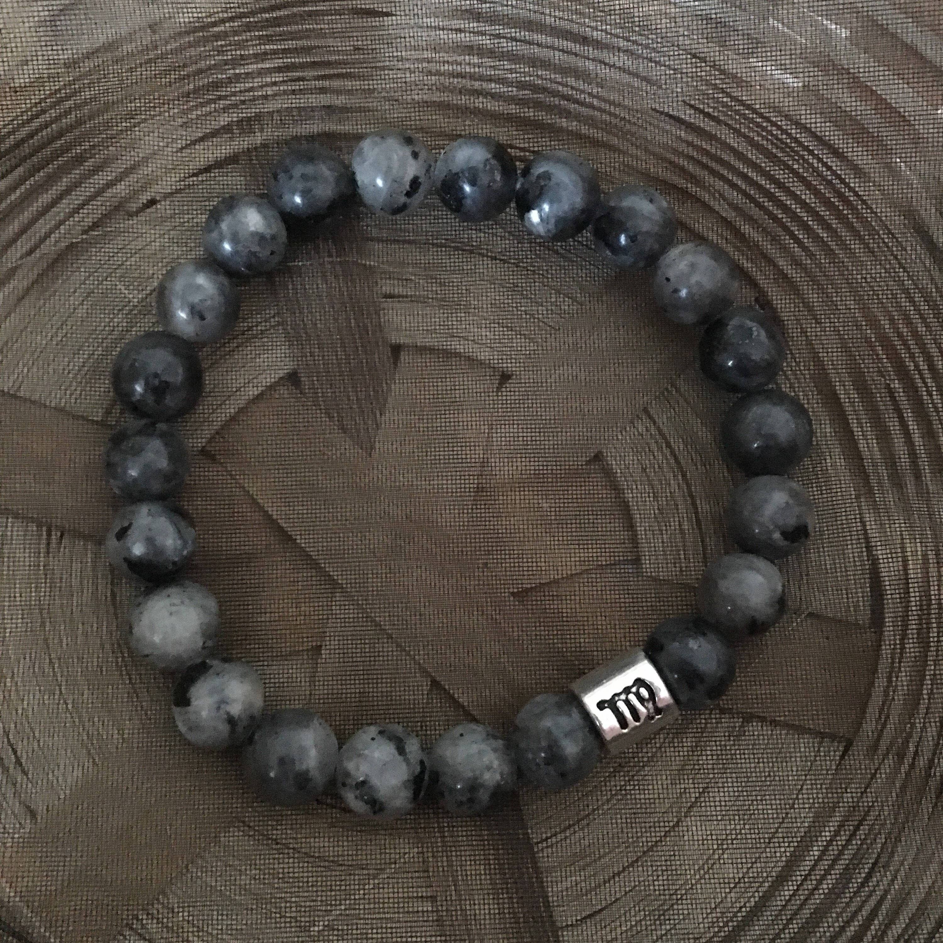 Labradorit Jungfrau Sternzeichen Sternzeichen Armband