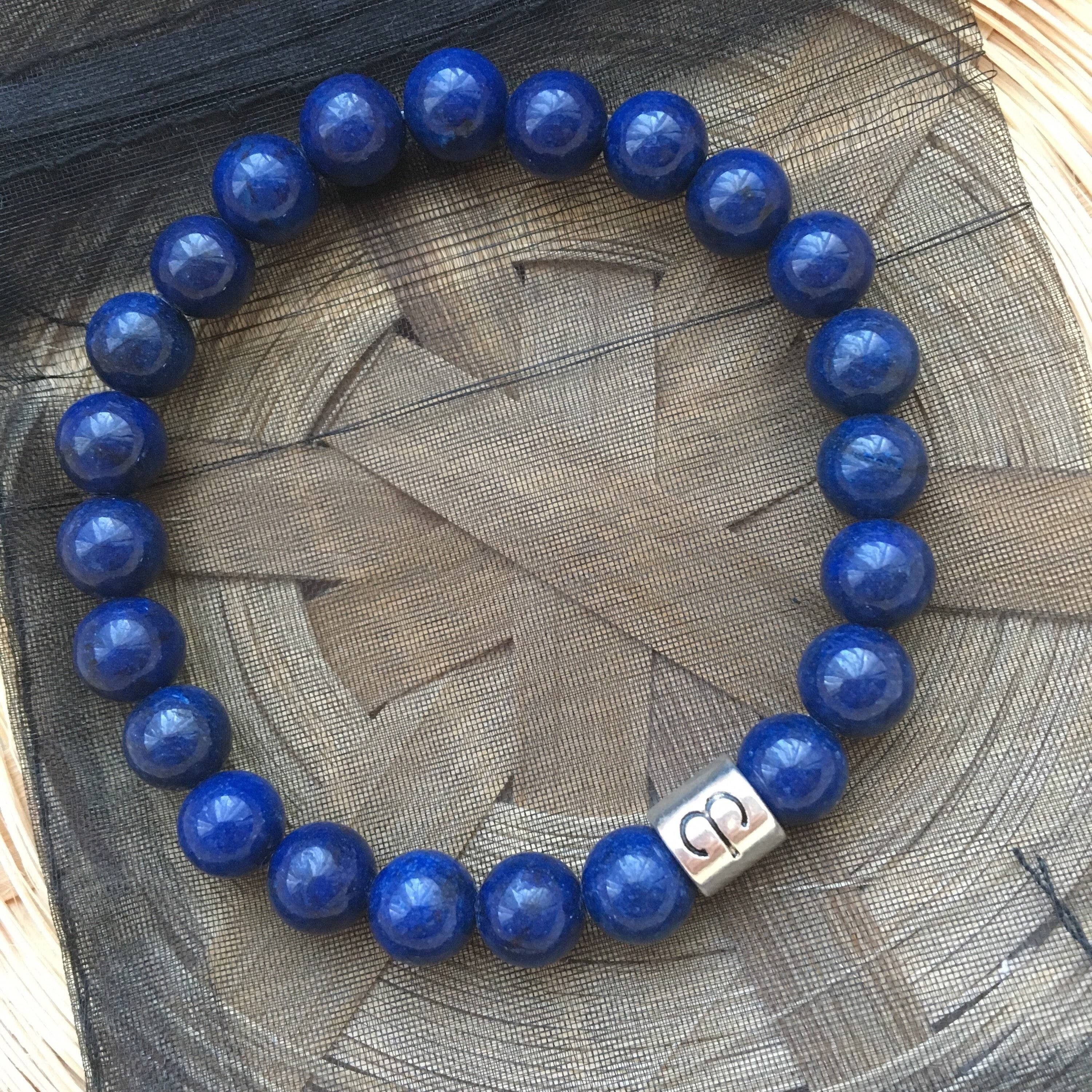 Lapislazuli Widder Sternzeichen Sternzeichen Armband