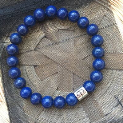 Bracelet Signe Astrologique Bélier Lapis Lazuli