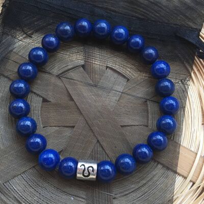Lapis Lazuli Leo Star Sign Zodiac Sign Bracelet