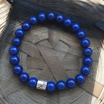 Bracelet Lapis Lazuli Sagittaire Signe Astrologique Signe du Zodiaque 2