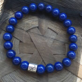 Bracelet Lapis Lazuli Sagittaire Signe Astrologique Signe du Zodiaque 3
