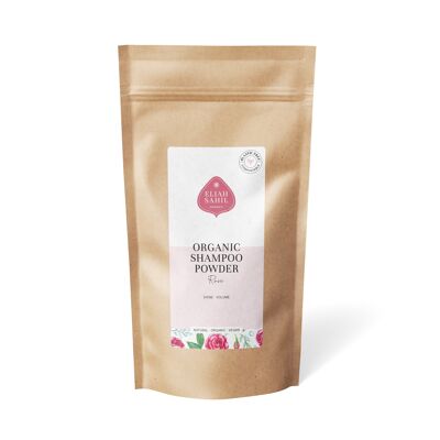 Organic Powder Shampoo Rose Refill Bag