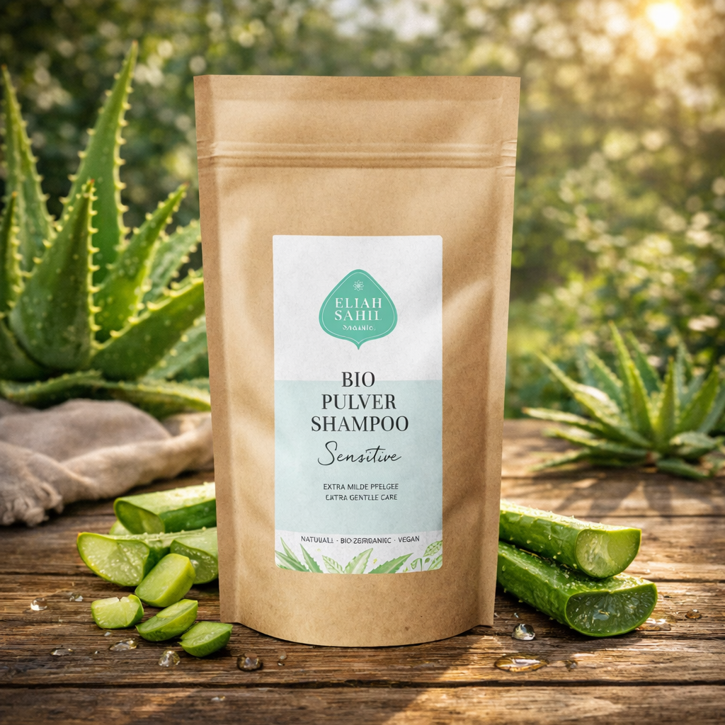Organic Powder Shampoo Sensitive Nachfüllbeutel