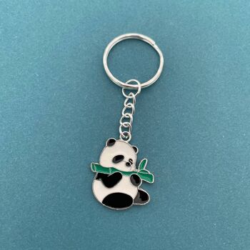 Porte-clés Panda Porte-clés Panda Porte-clés émaillé Unisexe 4