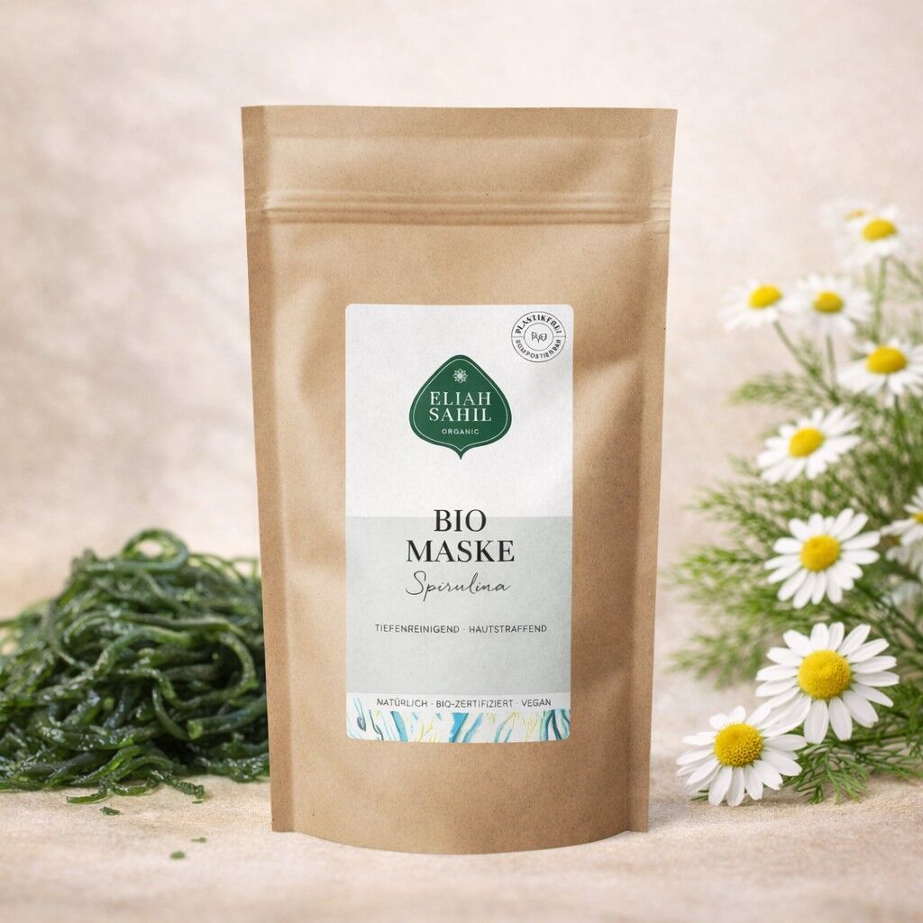 Bio-Gesichtsmaske Spirulina Nachfüllbeutel