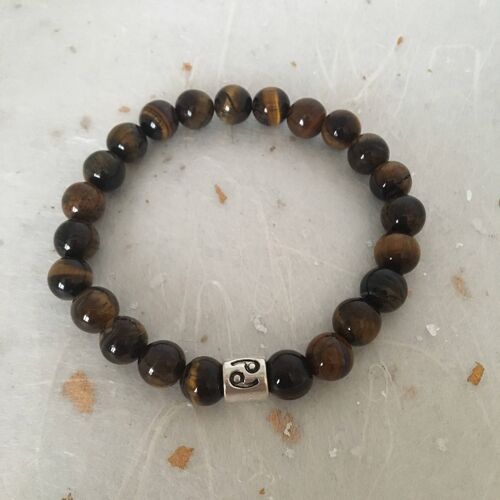 Tiger Eye Cancer Star Sign Zodiac Sign Bracelet