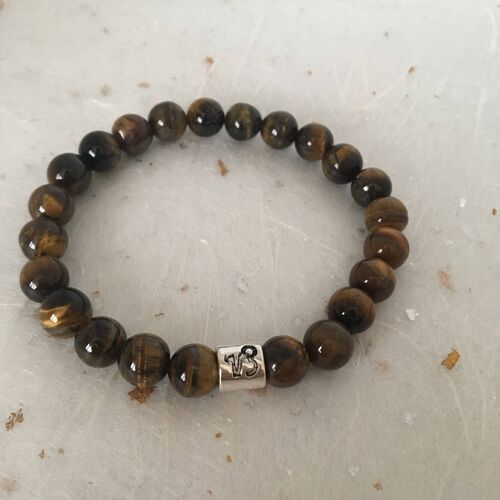 Tiger Eye Capricorn Star Sign Zodiac Sign Bracelet