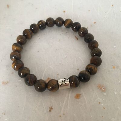 Tiger Eye Sagittarius Star Sign Zodiac Sign Bracelet