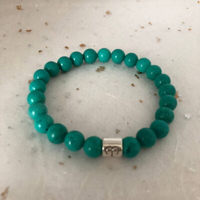 Turquoise Blue Aries Star Sign Zodiac Sign Bracelet