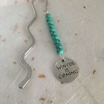 Winter Is Coming Inspired Bookmark Unisex