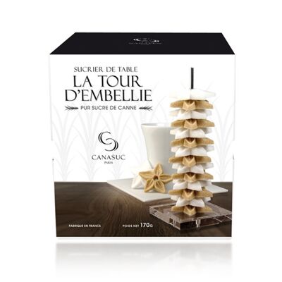 La Tour d'Embellie sugar box - Handcrafted