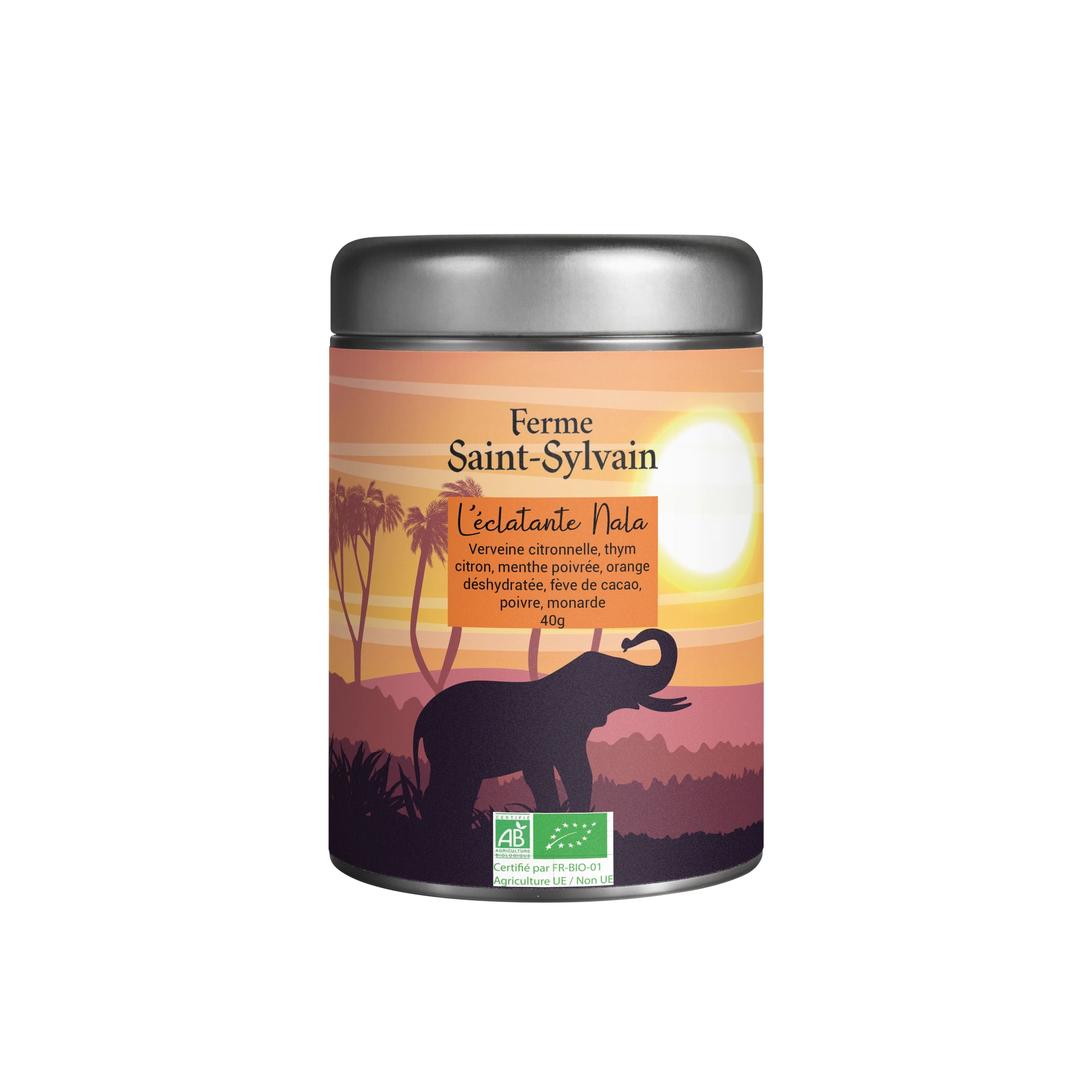 The radiant Nala 40g - Organic infusion with bright and aromatic flavors