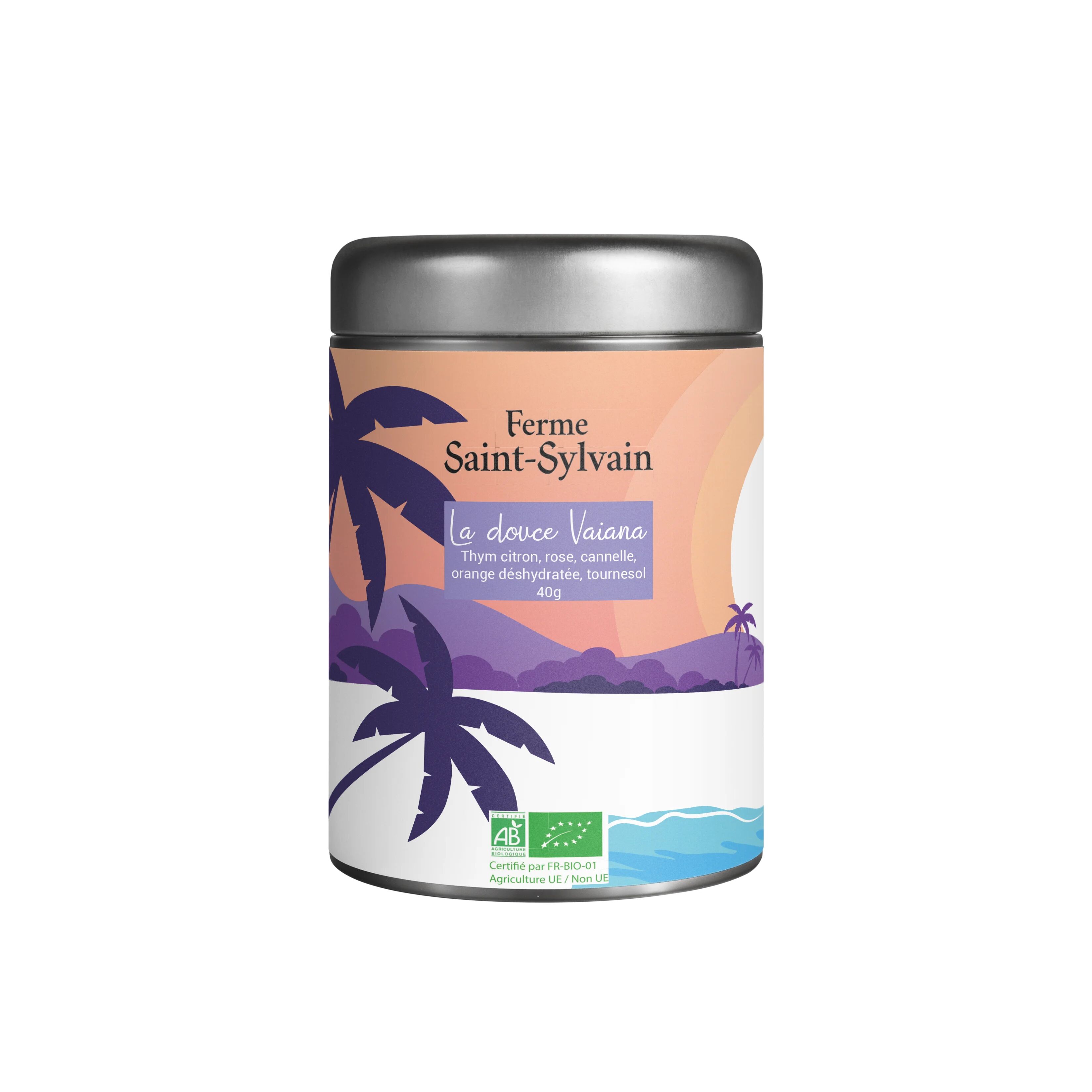 Gentle Vaiana 40g - Organic infusion with mild and fragrant flavors