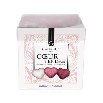 Sucre Canasuc "Cœur tendre" - Emballage individuel biodégradable 1