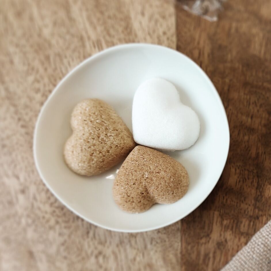Coffret de sucres "Coeur à prendre" - Emballage individuel biodégradable