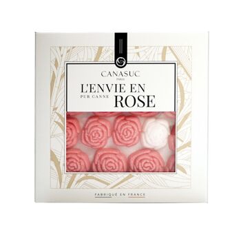 Fondez pour "L'envie en rose". Un bouquet de roses original en sucre de canne pour la Fête des Mères 1