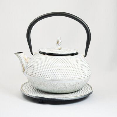 Arare 1.2L cast iron teapot