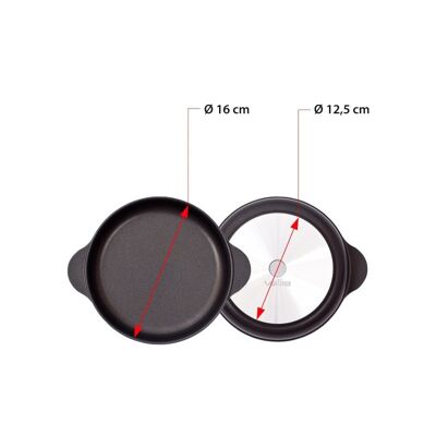 MINI COCOTTE NON INDUCTION [16] - 2227