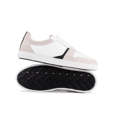 GLENCOE Cuir blanc / off-white