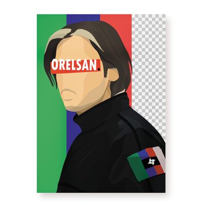 Manifesto Orelsan - 30X40 cm