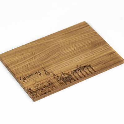 Personalised oaken cutting board