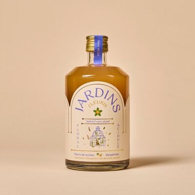 Aperitivo analcolico Fiori di Sambuco & Bergamotto - 70 cl - BIOLOGICO e a basso contenuto di zuccheri